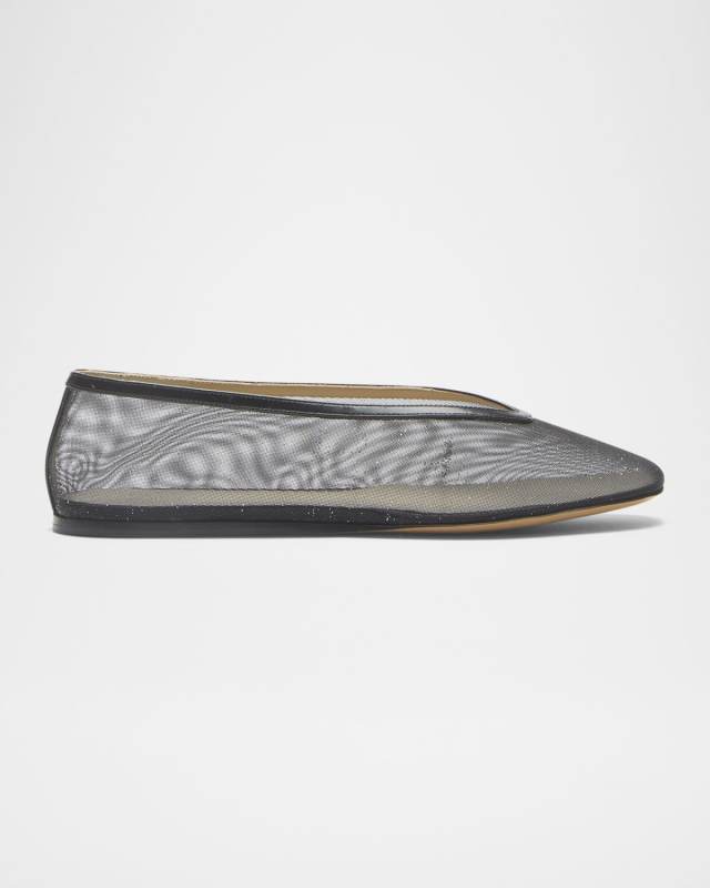 Luna Mesh Ballerina Flats